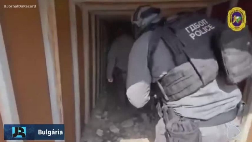 Polícia da Bulgária descobre grande fazenda de maconha escondida embaixo da terra