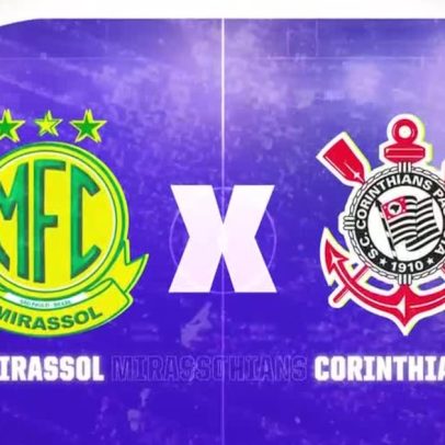Mirassol e Corinthians duelam pela 14ª rodada do Brasileirão neste domingo