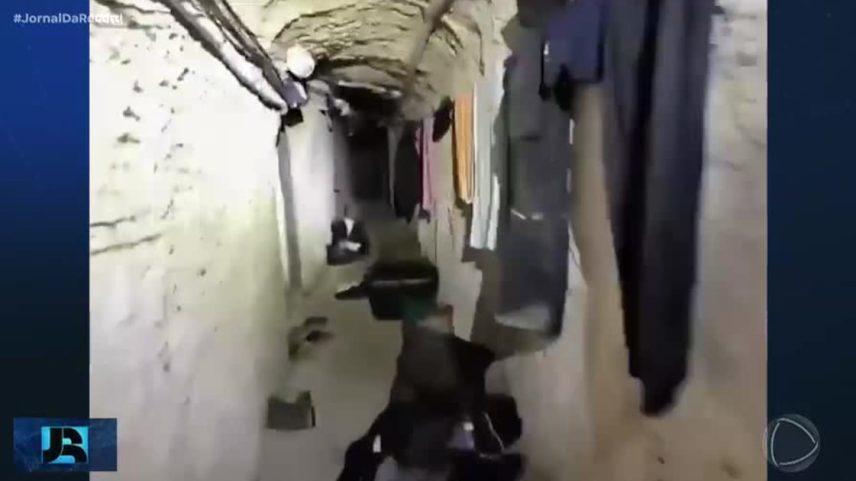 Israel divulga imagens de túnel do Hezbollah próximo à fronteira com o Líbano