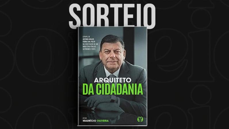 Sorteio da obra "Arquiteto da Cidadania".