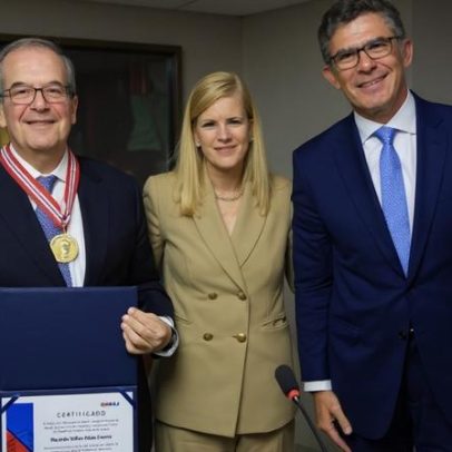 OAB/RJ concede Medalha Evandro Lins e Silva ao ministro Ricardo Cueva
