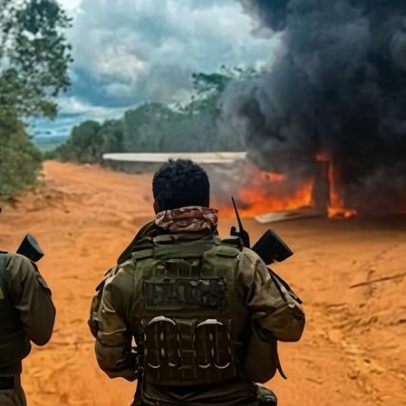 Ibama destrói avião usado por garimpo ilegal na Amazônia