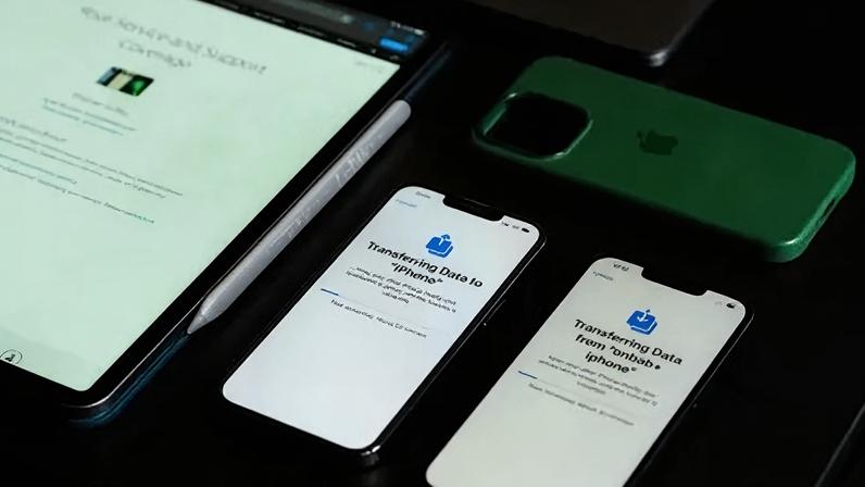 Transferência de dados entre aparelhos da Apple