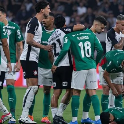 Jogadores de Corinthians e Palmeiras relatam confusão após o clássico