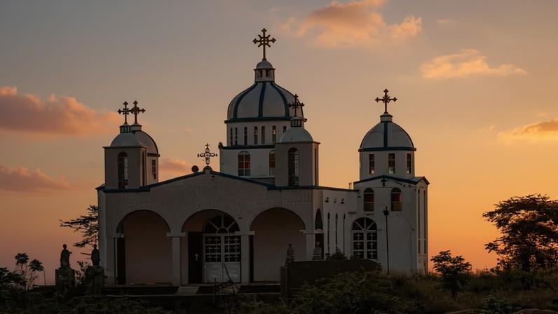 Igreja na Etiópia (Foto: Reprodução)