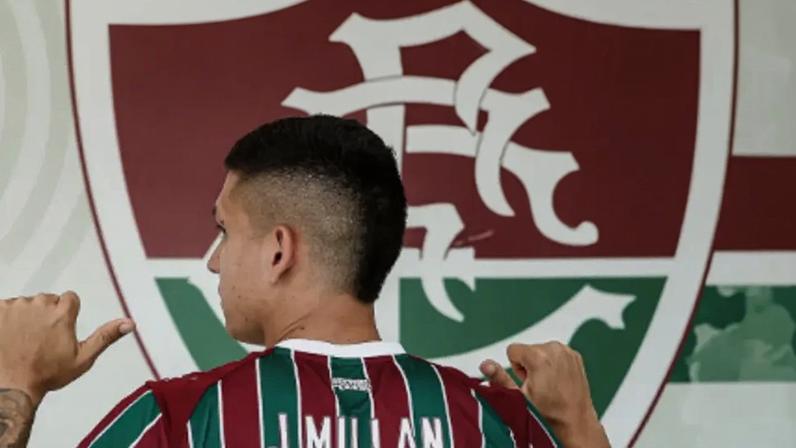 Luis Zubeldía projeta a utilização de Julián Millán no Fluminense (Foto: Reprodução)