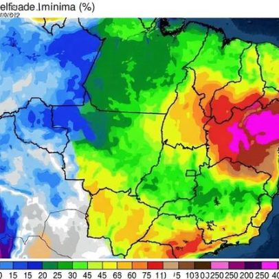 Nova frente fria atinge cinco estados com temporais e até 100 mm