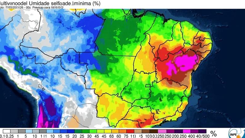 Nova frente fria tem data para atingir em cheio 5 estados com temporais e até 100 mm