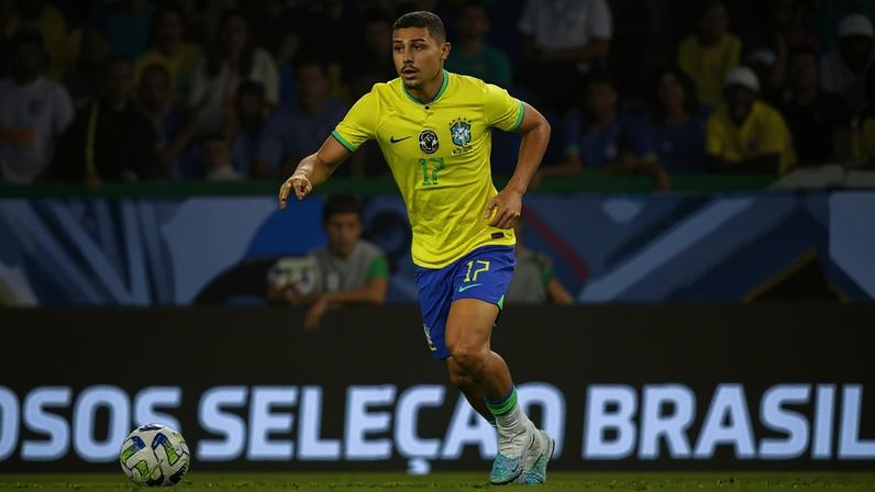 André em ação pela Seleção Brasileira (Foto: Joilson Marconne / CBF)