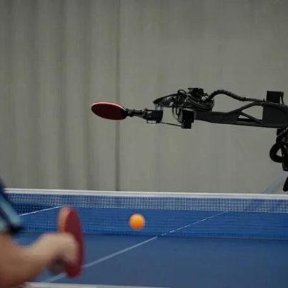 Primeiro robô derrota atleta profissional de tênis de mesa