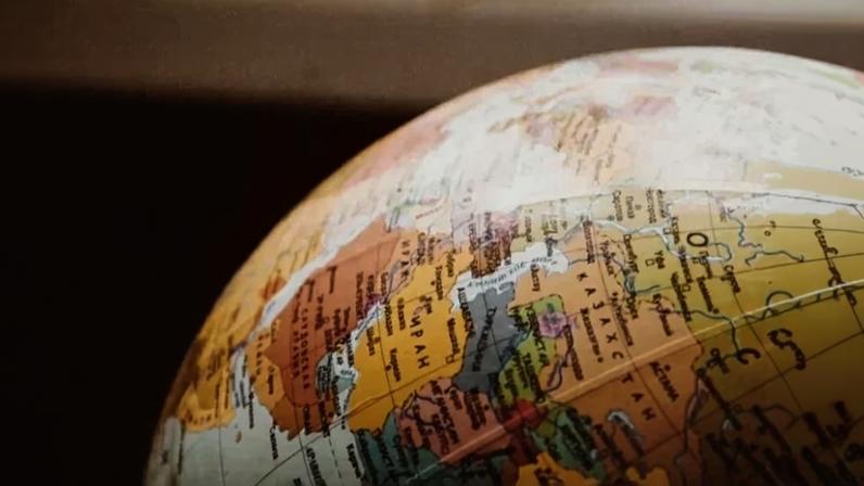 Globo do mapa do mundo (Foto: Reprodução)