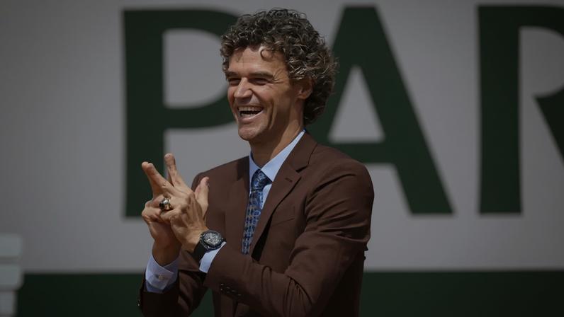 Guga Kuerten em Roland Garros em 2019 (Divulgação)