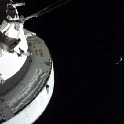 NASA divulga novas imagens da Artemis: Lua e o nascimento da Terra