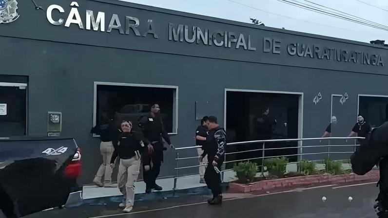 O vereador Paulo Chiclete (PSD), de 38 anos, foi preso em flagrante
