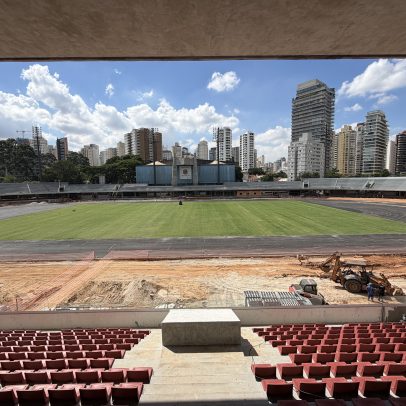 Estádio esquecido no coração de SP recebe obra milionária e pode sediar jogos