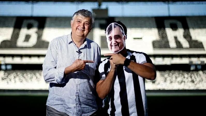 Durcesio Mello se pronuncia após assumir cargo de diretor-geral interino da SAF (Foto: Vítor Silva/Botafogo)