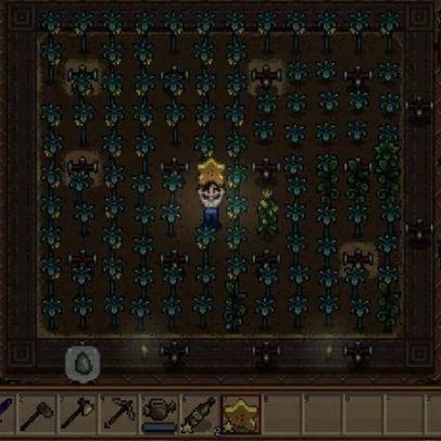 Como cuidar da estufa em Stardew Valley