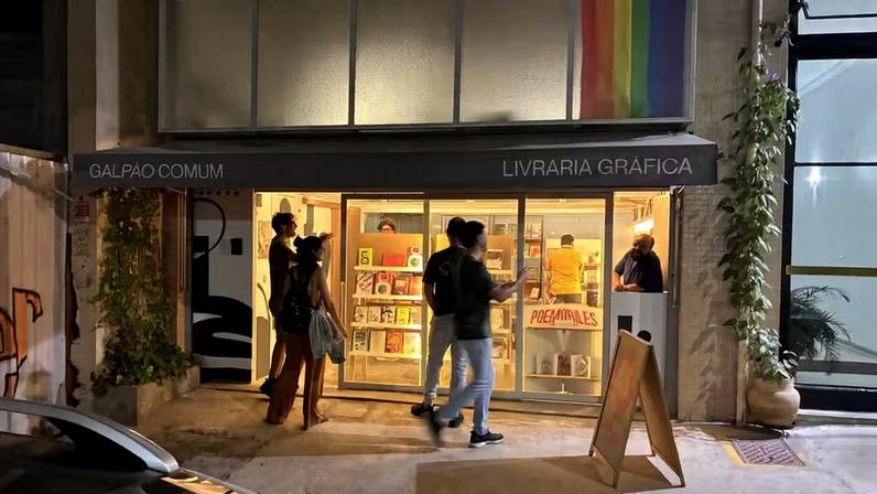 Livraria Gráfica, em São Paulo, também faz parte da programação — Foto: Divulgação