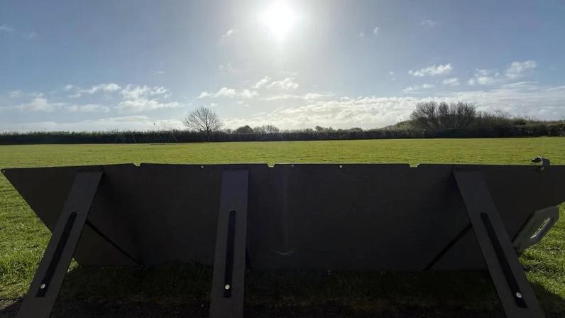 With 9AM April sun in the UK, this 200W panel cas pulling in 170W!