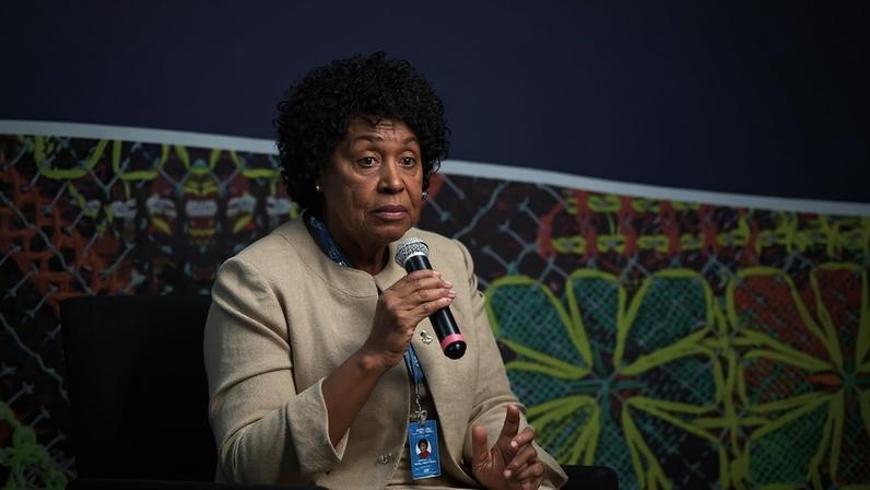 Deputada Benedita da Silva (PT-RJ) — Foto: Itawi Albuquerque/Câmara dos Deputados