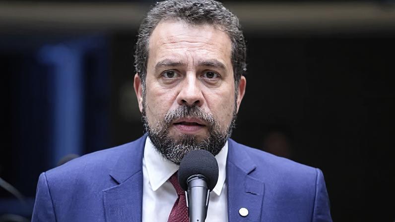 O deputado federal Guilherme Boulos (PSOL-SP)