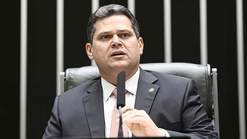 O presidente do Congresso Nacional, Davi Alcolumbre