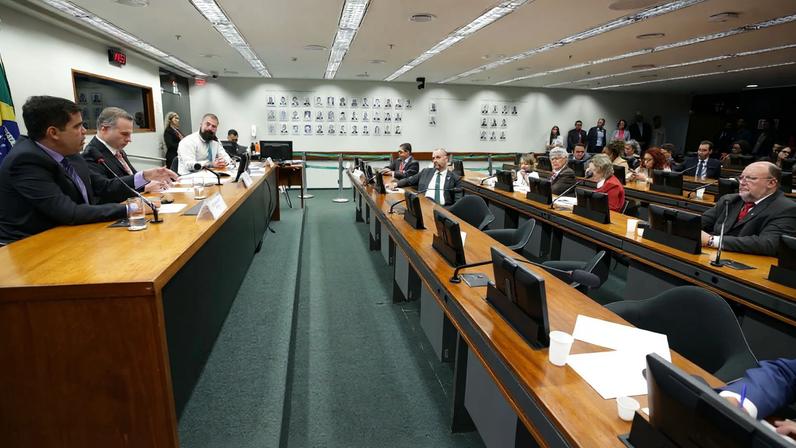 Brasília (DF), 23/09/2025 Reunião do Conselho de Ética e Decoro Parlamentar da Câmara que abriu processo contra o deputado federal Eduardo Bolsonaro.