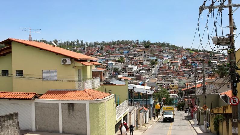 Distrito de Perus, na zona noroeste da capital.