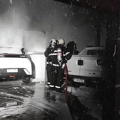 BYD Dolphin Mini pega fogo durante recarga no Tocantins