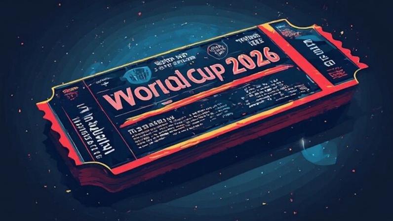 A inflação dos ingressos segue em marcha; a Fifa alega que os ingressos serão vendidos no esquema de “preço dinâmico”, aquele mesmo que todos os que usam Uber já conhecem; na imagem, foto ilustrativa de um ingresso criada com IA