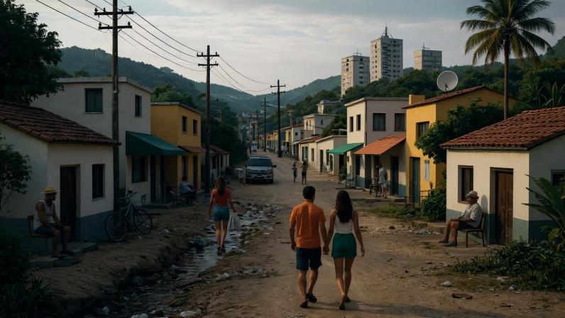 O futuro do Brasil continuará concentrado nos mesmos bairros ou será distribuído pelo território nacional? (Foto: Imagem criada utilizando Open AI/Gazeta do Povo)