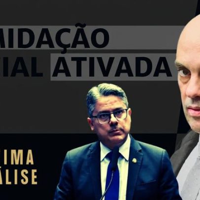 Moraes entra com ação judicial contra Alessandro Vieira