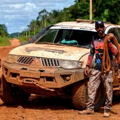 Inverno na Transamazônica, dupla evita atolamentos na Amazônia