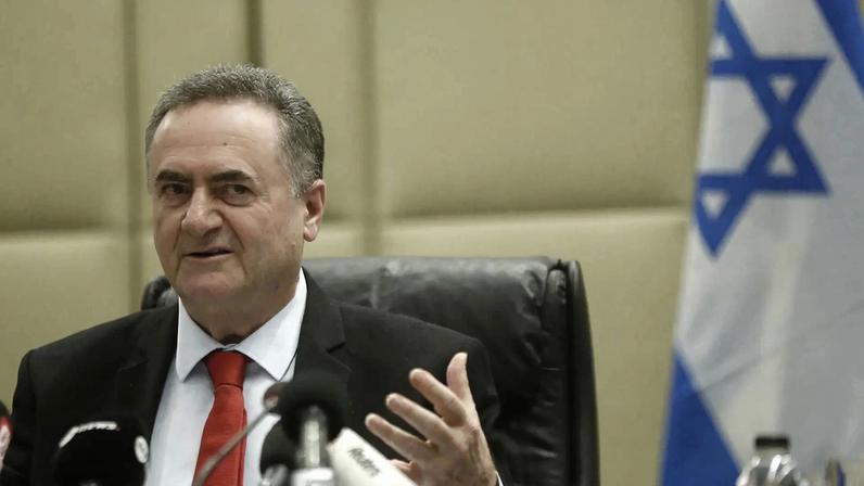 O ministro da Defesa israelense, Israel Katz (Foto: YANNIS KOLESIDIS/EFE/EPA)