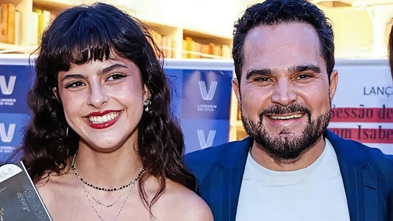Isabella é filha de Luciano Camargo