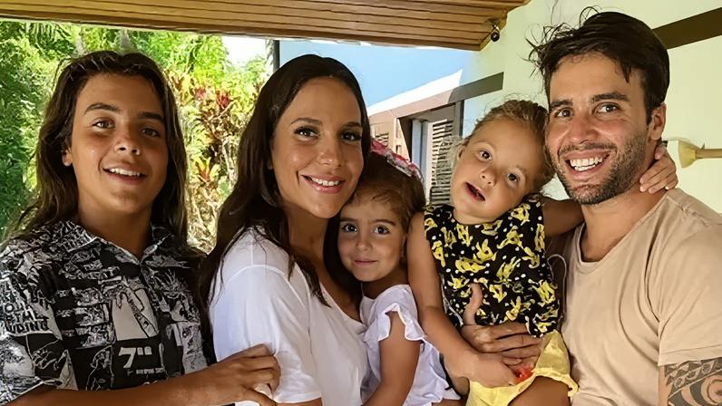 Ivete Sangalo é mãe de tês filhos, frutos do casamento com Daniel Cady