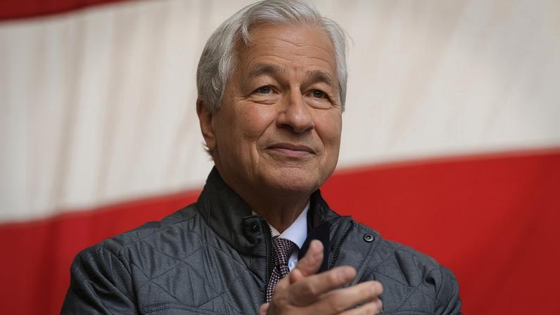 CEO do JPMorgan, Jamie Dimon, é fotografado