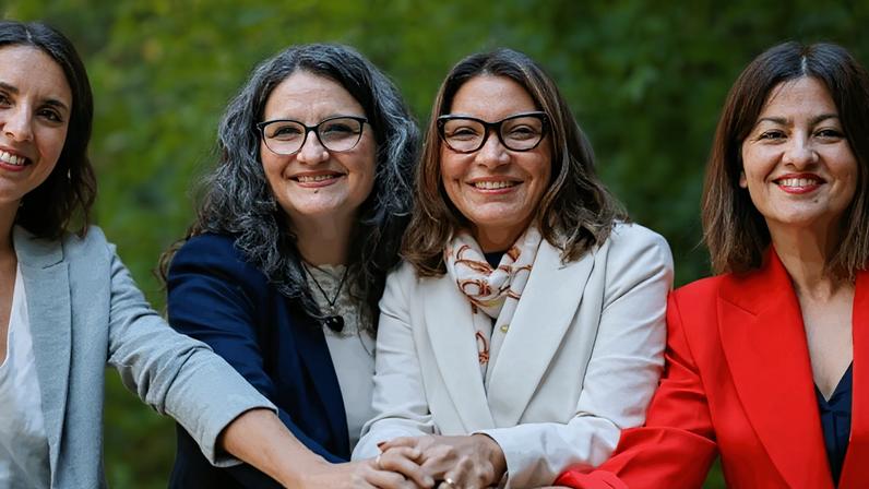 Janja com mulheres da América Latina, Europa e África