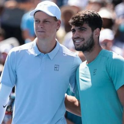 Alcaraz diz que Sinner chegará ao topo do ranking da ATP
