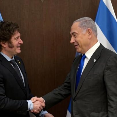 Milei visita Israel e encontra Netanyahu em meio à guerra