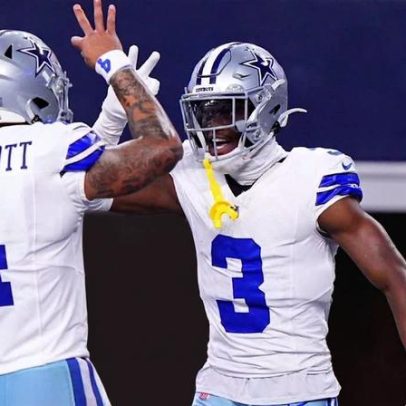 Dak Prescott faz treinos de offseason com George Pickens e está em boa forma