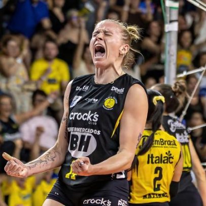 Caffrey faz último jogo em casa pelo Praia Clube e mira título