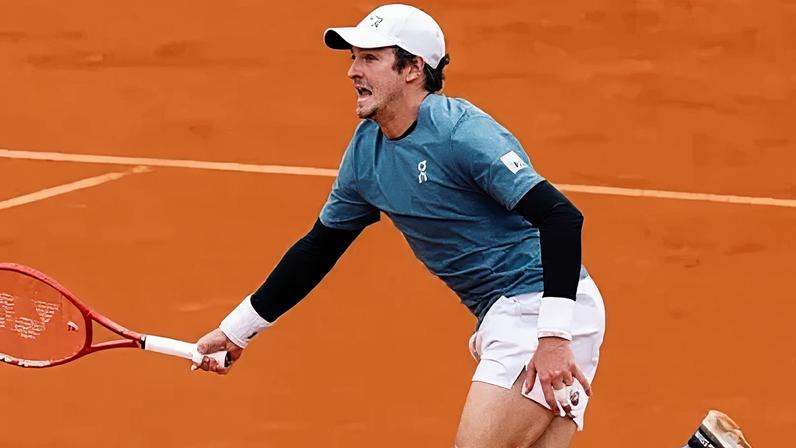 João Fonseca em ação no ATP 500 de Munique