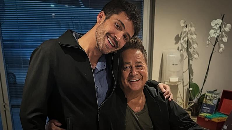 João Guilherme é um dos filhos de Leonardo