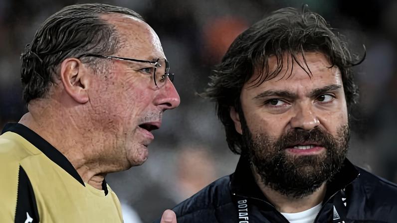 John Textor, dono da SAF, e João Paulo Magalhães, presidente do Botafogo social