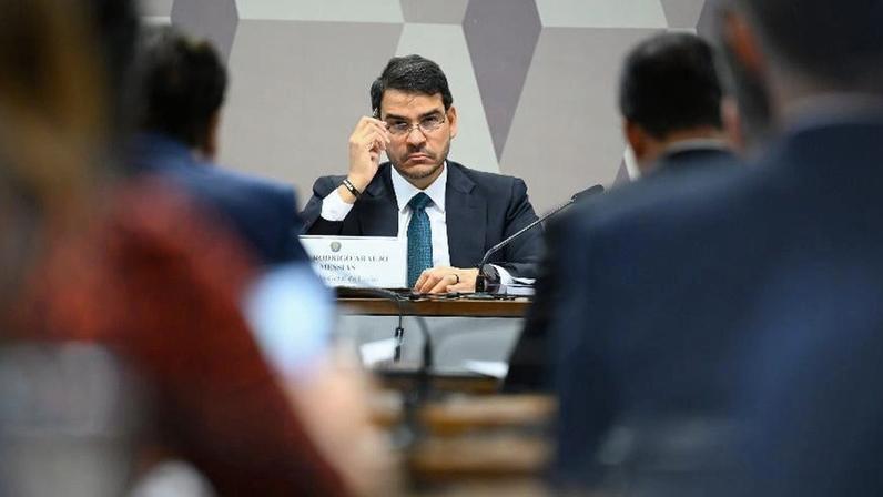 Jorge Messias em sabatina na CCJ do Senado