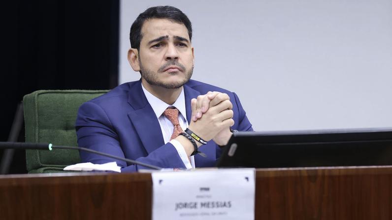 Messias diz ter “absoluta consciência” de que o cargo de ministro do STF exige "respeito absoluto à separação dos Poderes". (Foto: Ton Molina/STF)