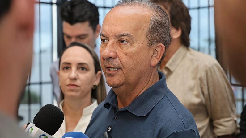 Na imagem, o atual governador de Santa Catarina, Jorginho Mello (PL)