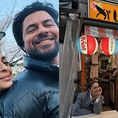 Juliana Paes compartilha álbum de viagem com o marido no Japão