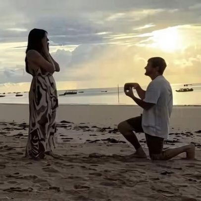Juliana Paiva compartilha vídeo do pedido de casamento